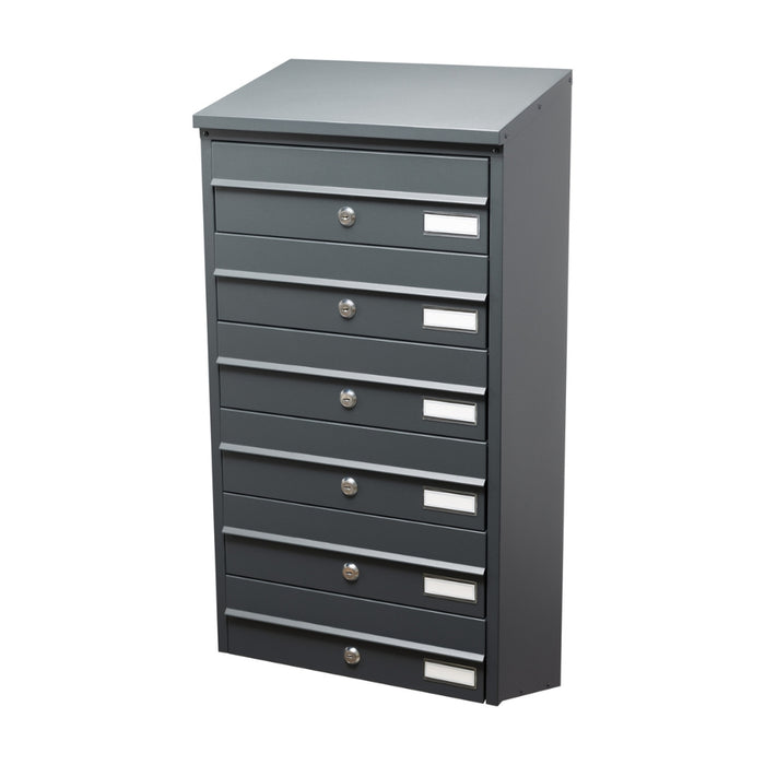 Outdoor Lockable Wall-Mounted Letterboxes For Flats - Sparrow