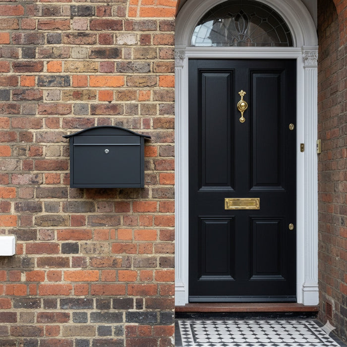 Wall Mounted Letterbox Lockable Outdoor Partridge