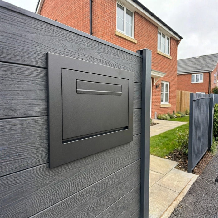 Gates and Fences and Side Panels Large Rear Access Parcel Box Adjustable 10–115mm – Epsilon GM