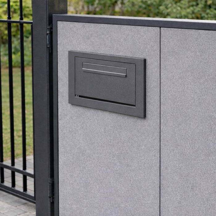 Gates and Fences and Side Panels Large Rear Access Parcel Box Adjustable 10–115mm – Epsilon GM