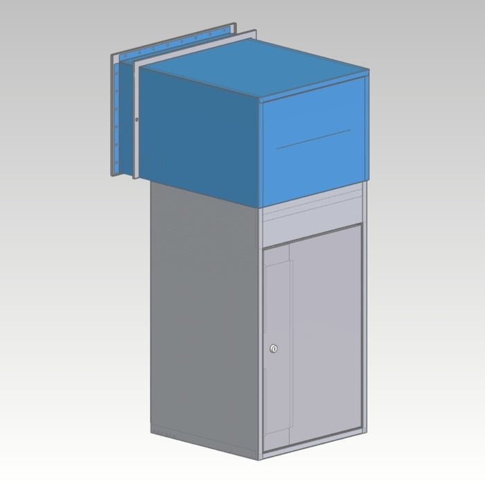 Gates and Fences and Side Panels Large Rear Access Parcel Box Adjustable 10–115mm – Epsilon GM