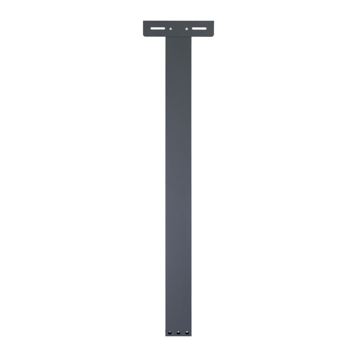 Modern External Lockable Free Standing Letterbox - Jackdaw