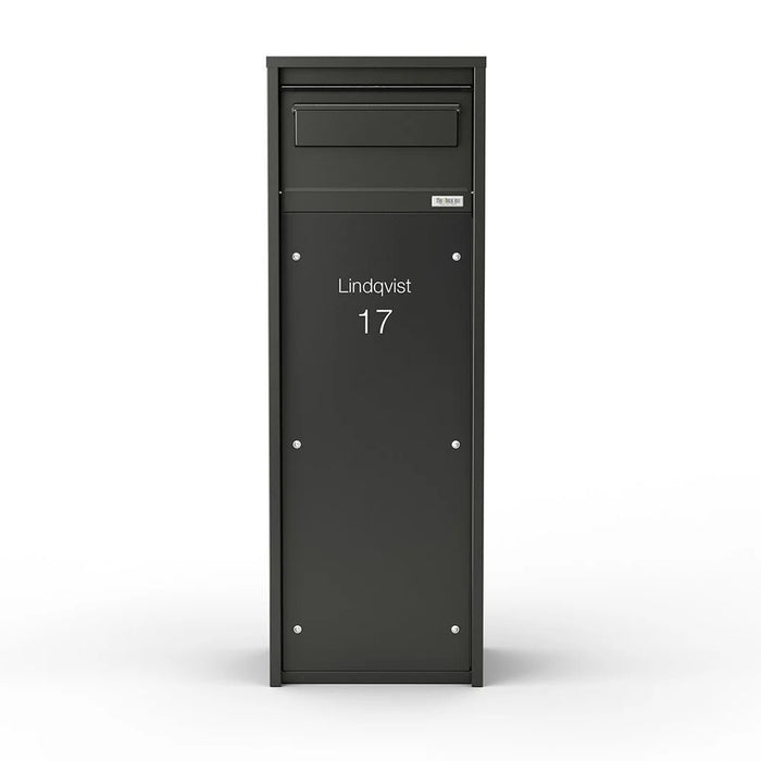 Outdoor Free Standing Rear Access Parcel Box – Nikolai