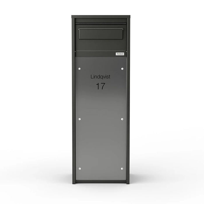 Outdoor Free Standing Rear Access Parcel Box – Nikolai