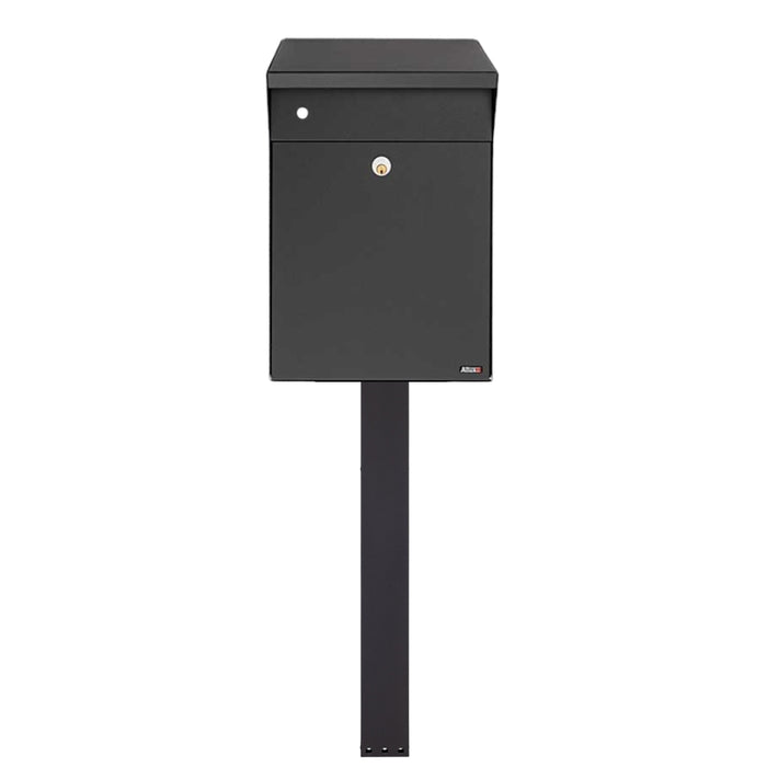 Free Standing Post Box Lockable Powder-Coated - Allux Bjørn Villa