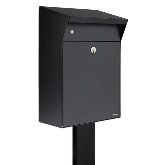 Free Standing Post Box Lockable Powder-Coated - Allux Bjørn Villa