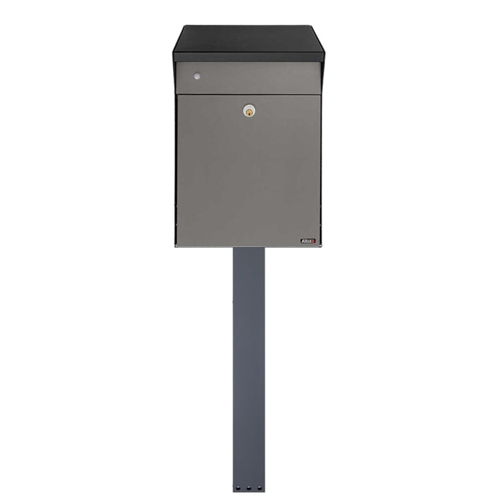 Free Standing Post Box Lockable Powder-Coated - Allux Bjørn Villa