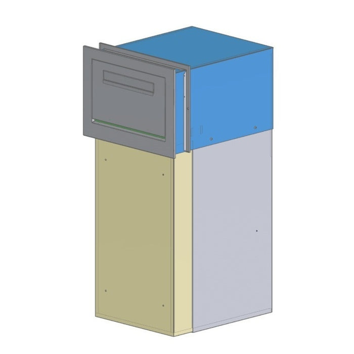Gates and Fences and Side Panels Large Rear Access Parcel Box Adjustable 10–115mm – Epsilon GM