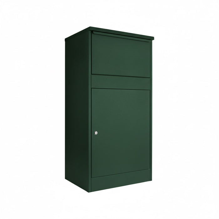 Large External FrontAccess Parcel BoxBuzzard Fir Green RAL 6009