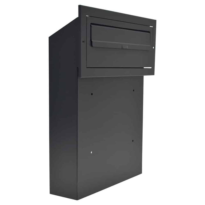 Gatehouse W3 Rear Access Letterbox with Trim for Gates and Fences