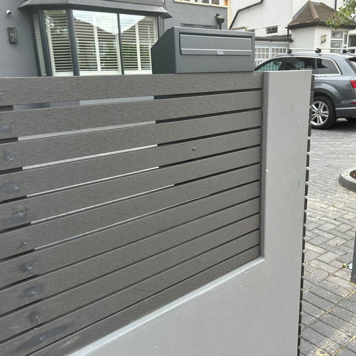 Gatehouse W3 Rear Access Letterbox For Gates and Fences - No Trim