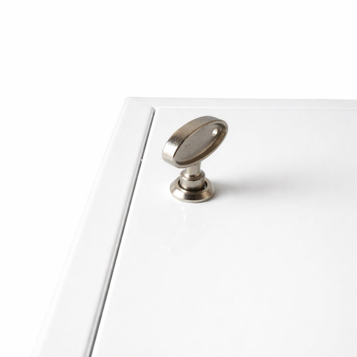 Metal Access Door Panel with Triangle Key Lock – Utility Service Hatch - White - 250x350mm