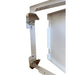 Metal Access Panel Push-to-Lock Inspection Door – White Square (Inside View 4)