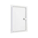 Metal Access Panel with Lock Inspection Door – White (Inside View)