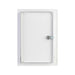 Metal Access Panel with Lock Inspection Door – White (Locking Mechanism)