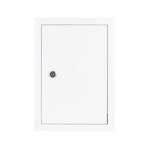 Metal Access Panel with Lock Inspection Door – White