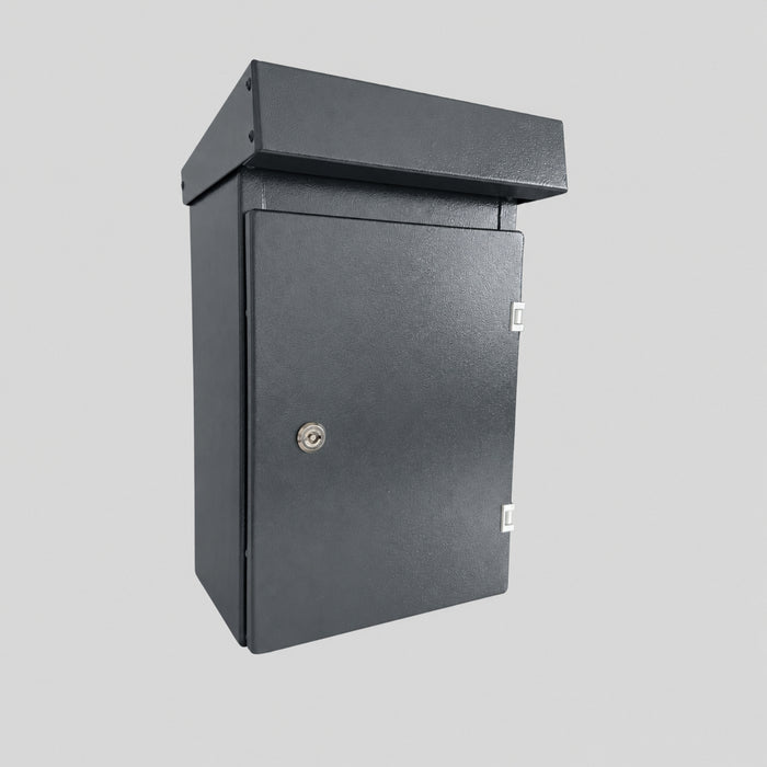 Outdoor Electrical Cabinet IP66 Weatherproof Enclosure – Gridhaus SZK-A Galvar - Anthracite Grey