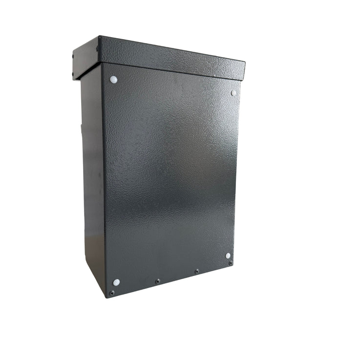 Outdoor Electrical Cabinet IP66 Weatherproof Enclosure – Gridhaus SZK-A Galvar - Black