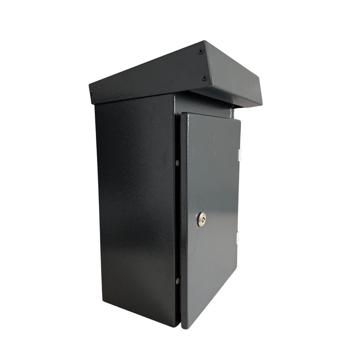 Outdoor Electrical Cabinet IP66 Weatherproof Enclosure – Gridhaus SZK-A Galvar - Anthracite Grey