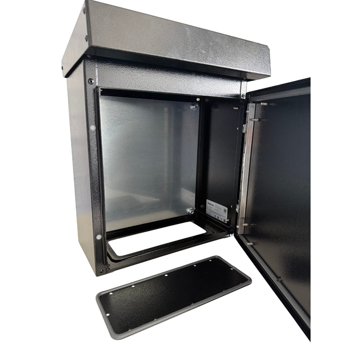 Outdoor Electrical Cabinet IP66 Weatherproof Enclosure – Gridhaus SZK-A Galvar - Anthracite Grey