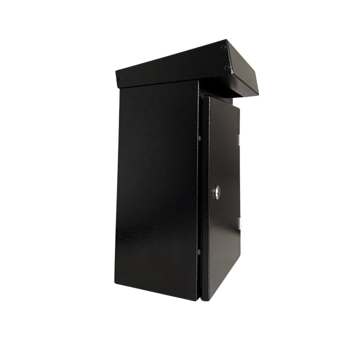 Outdoor Electrical Cabinet IP66 Weatherproof Enclosure – Gridhaus SZK-A Galvar - Black