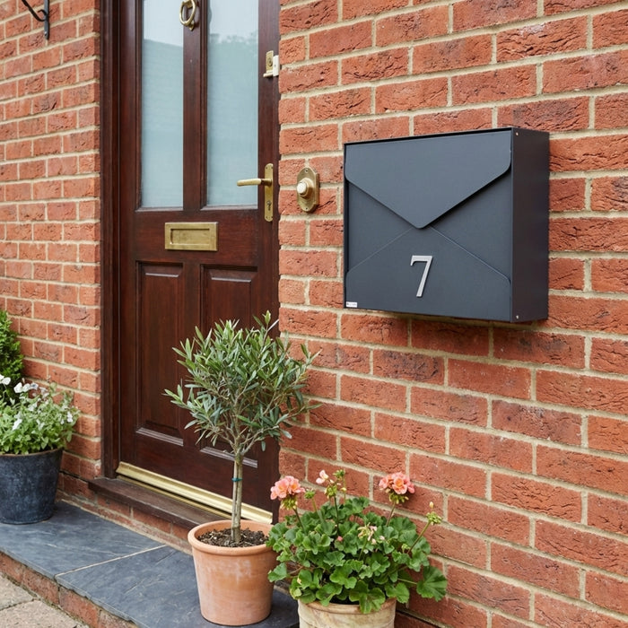 Wall Mounted Post Box Lockable Powder Coated Gavia