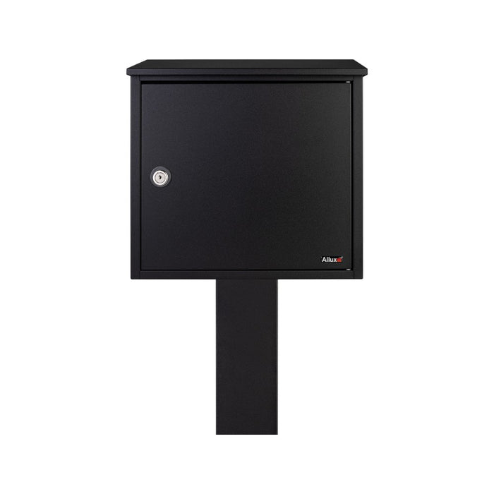 Free Standing Post Box Lockable Powder Coated - Allux 400