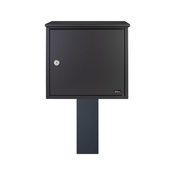 Free Standing Post Box Lockable Powder Coated - Allux 400
