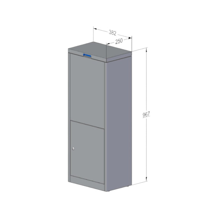 ParcelPod 3 – Free Standing Outdoor Parcel Delivery Box