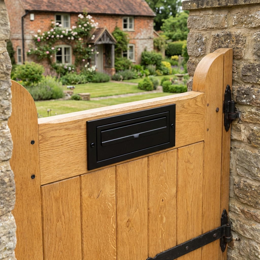 Outdoor Post Box for Gates & Fences — Letterbox Supermarket