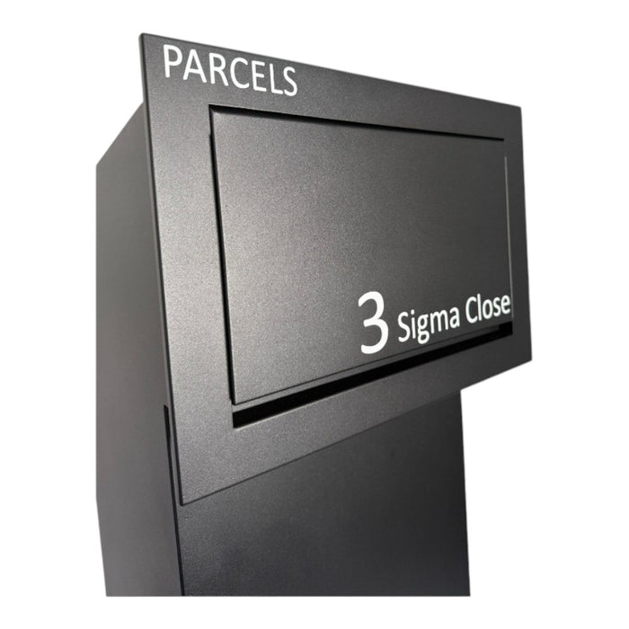 Sigma Paco VE2 - Rear Access Parcel Box for Gates and Fences