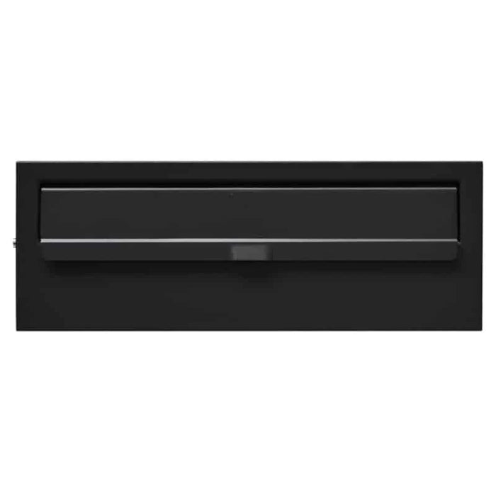 SM Through Wall Letterbox Locking Weatherproof Galvanised Steel