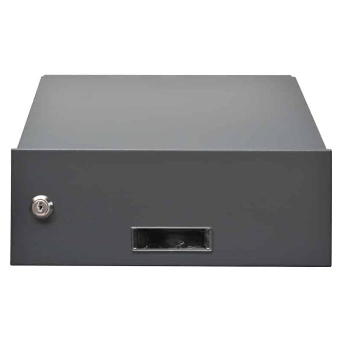 SM Through Wall Letterbox Locking Weatherproof Galvanised Steel