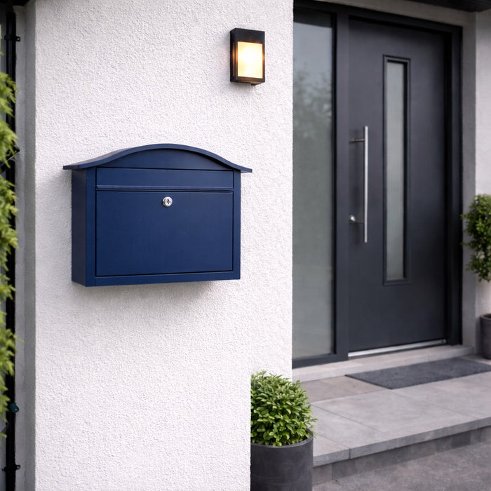 Wall Mounted Letterbox Lockable Outdoor Partridge
