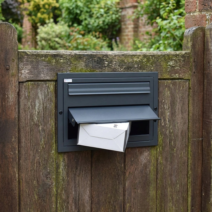 Parcel Letterbox High Capacity Lockable with Stainless Steel Front - Sigma