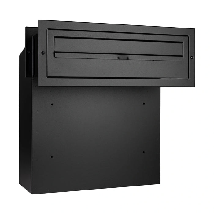 Through Wall Letter Chute Galvanised Steel Lockable W3-4 XL