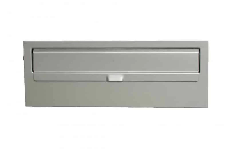 SM Through Wall Letterbox Locking Weatherproof Galvanised Steel