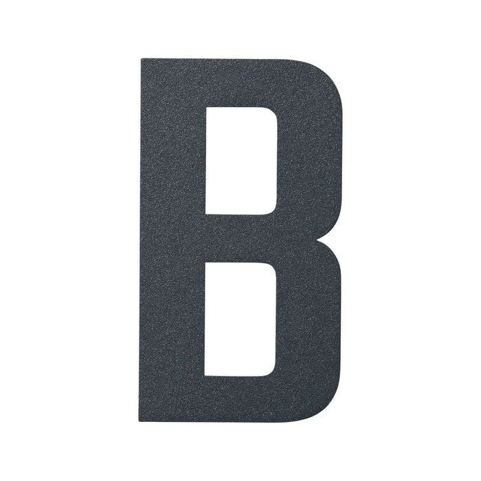 Stylish Stainless Steel 3D House Numbers – Powder Coated - Anthracite Grey
