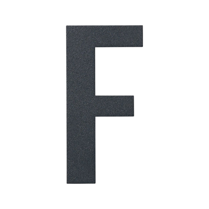 Stylish Stainless Steel 3D House Numbers – Powder Coated - Anthracite Grey