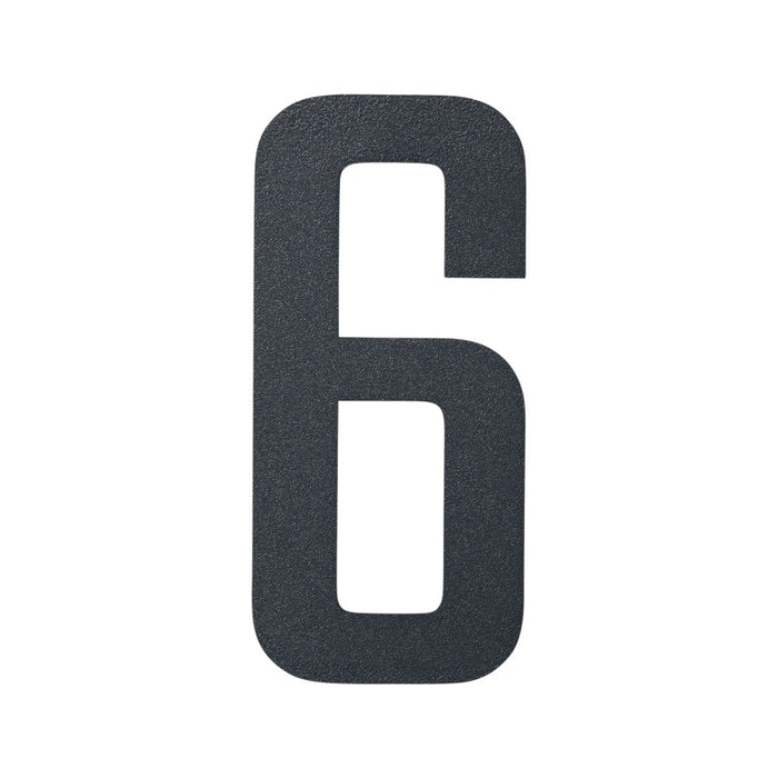 Stylish Stainless Steel 3D House Numbers – Powder Coated - Anthracite Grey