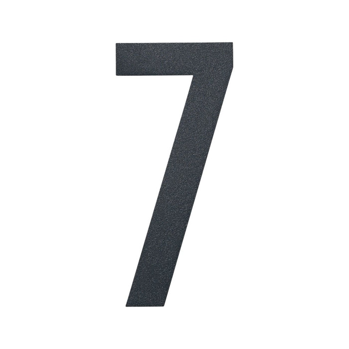 Stylish Stainless Steel 3D House Numbers – Powder Coated - Anthracite Grey