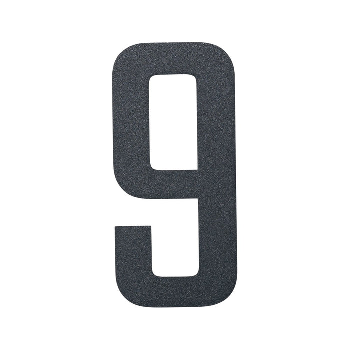 Stylish Stainless Steel 3D House Numbers – Powder Coated - Anthracite Grey