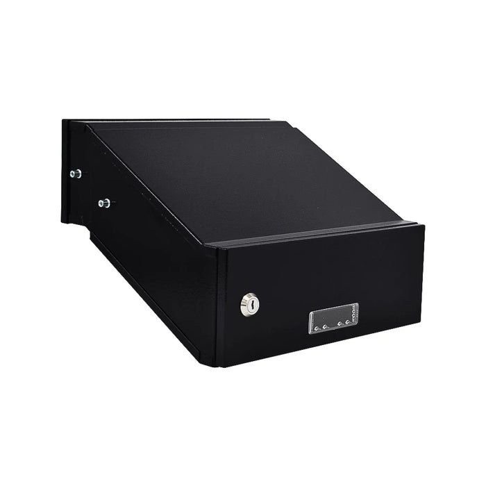 SM Through Wall Letterbox Locking Weatherproof Galvanised Steel