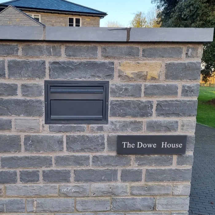 Sierra Rear Access Through Wall Parcel and Post Box