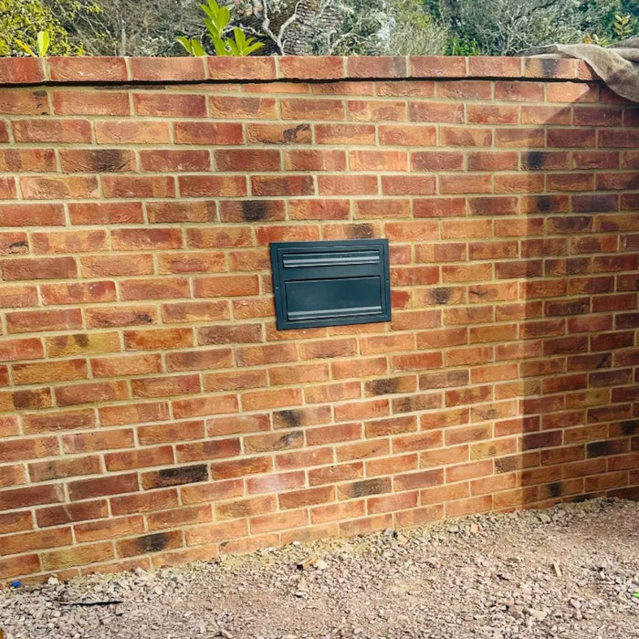 Sierra Rear Access Through Wall Parcel and Post Box