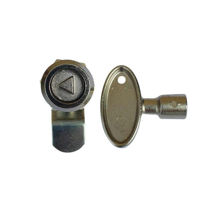 6mm Triangle Lock Cylinder for Steel Access Doors and Inspection Panels