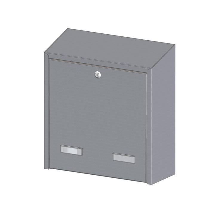 W3 - 6 Rear Access Lockable Letterbox for Gates and Fences – Outdoor Model