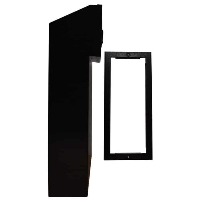 Gatehouse W3 Rear Access Letterbox with Trim for Gates and Fences