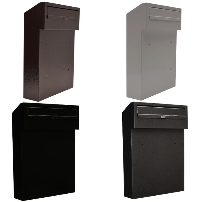 Gatehouse W3 Rear Access Letterbox For Gates and Fences - No Trim