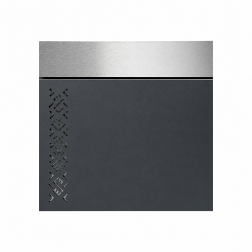 Compact External Letterbox for Home – Lockable Wall Fixing Post Box – Peregrine